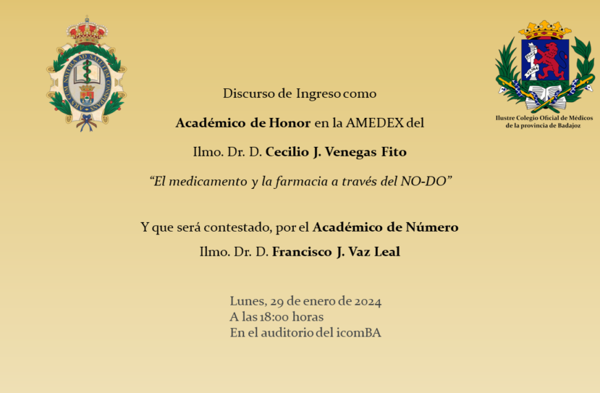 Discurso Academia Dr. D. CECILIO VENEGAS FITO