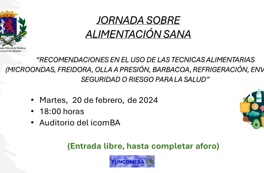 JORNADA SOBRE ALIMENTACIÓN SANA