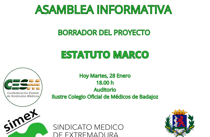 ASAMBLEA INFORMATIVA SIMEX-CESM