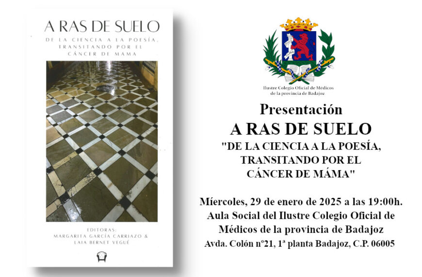 Presentación del libro «A RAS DE SUELO»