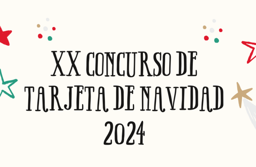 XX CONCURSO TARJETA NAVIDEÑA 2024