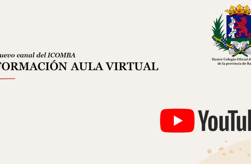 Nuevo canal de ICOMBA FORMACIÓN AULA VIRTUAL